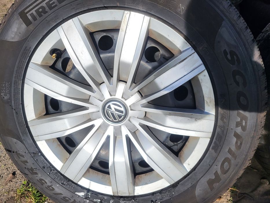 Felgi 17" stalowe z kołpakami VW Tiguan