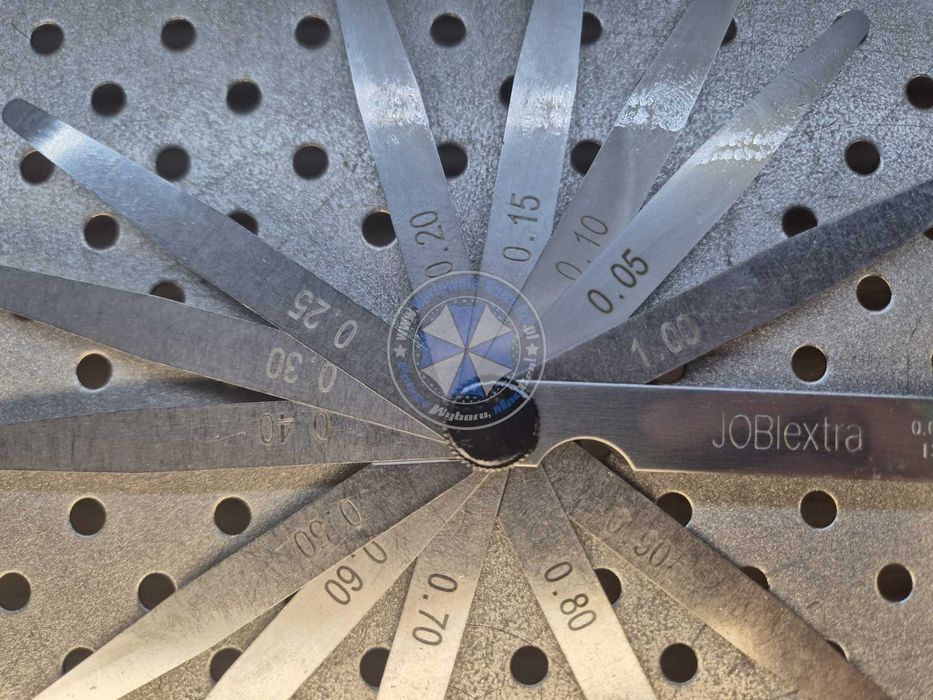 Szczelinomierz 13 listkowy stal nierdzewna 0.05-1.0mm