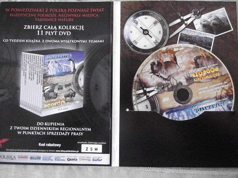 Antarktyda DVD, zadziwiające podróże, Wielkie Migracje, Jak NOWA