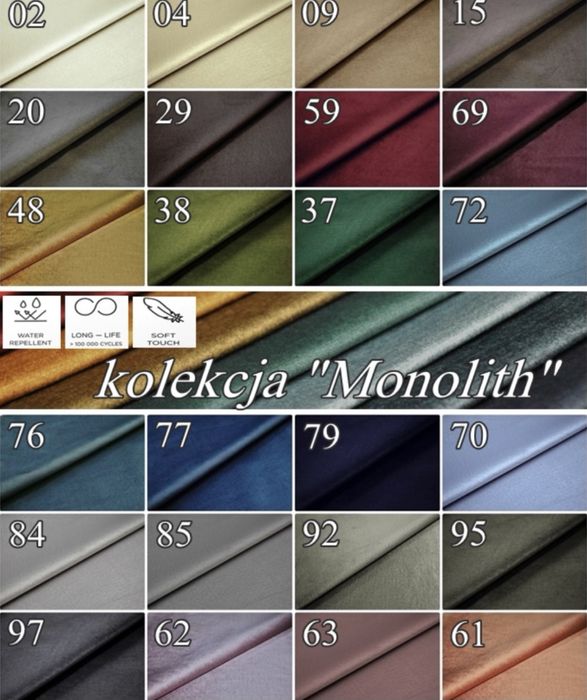 Naroznik Roki Stylowy L oraz U Pikowany  Funkcja spania Nowosc