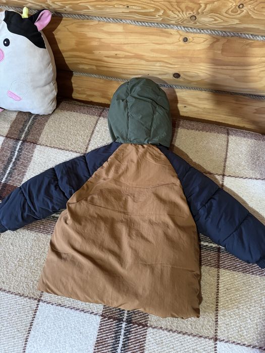 Курточка Zara на хлопчика холодна осінь тепла зима 3-4 роки