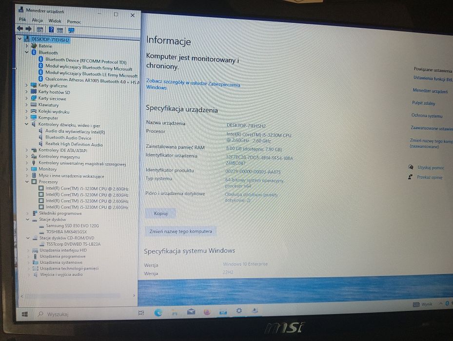 Laptop MSI GT 70 17.3"