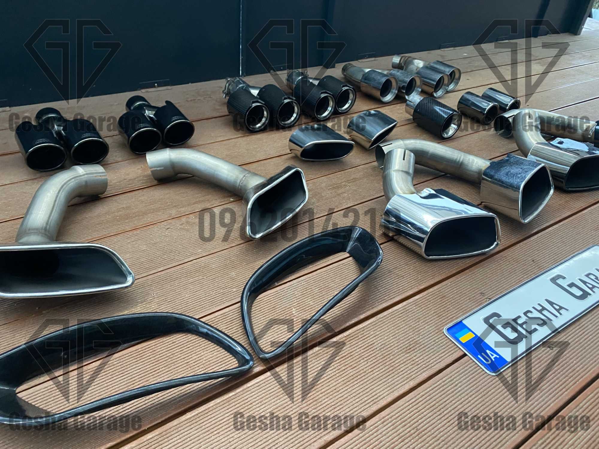 Насадка на глушник BMW БМВ E70 E71 F10 F11 F15 G30 G31 в наявності
