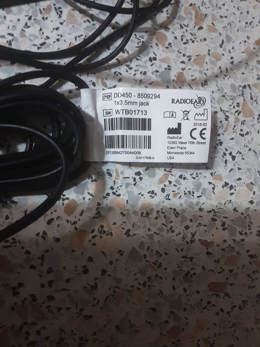 Продам навушники RADIOEAR DD450 професійні