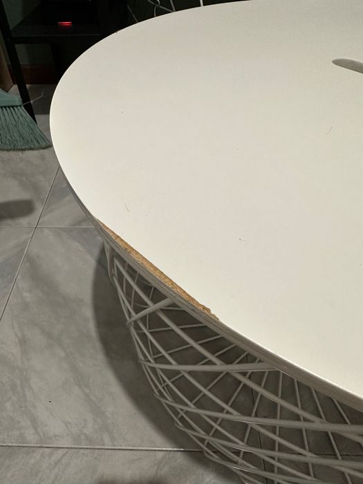 Mesa de arrumação, branco, 61 cm, ikea