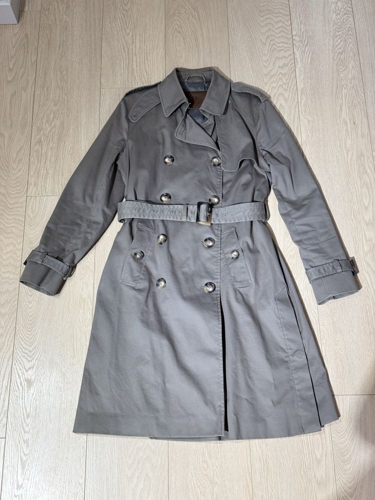 Тренч пальто massimo dutti оригинал на подкладе ML