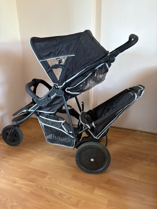 Прогулянкова коляска для двох дітей/ для двійні фірми Hauck freerider