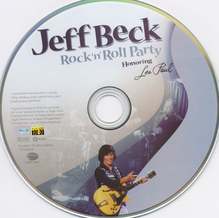 Jeff Beck - Rock'n'Roll Party Honoring Les Paul [2010, Blu-ray]