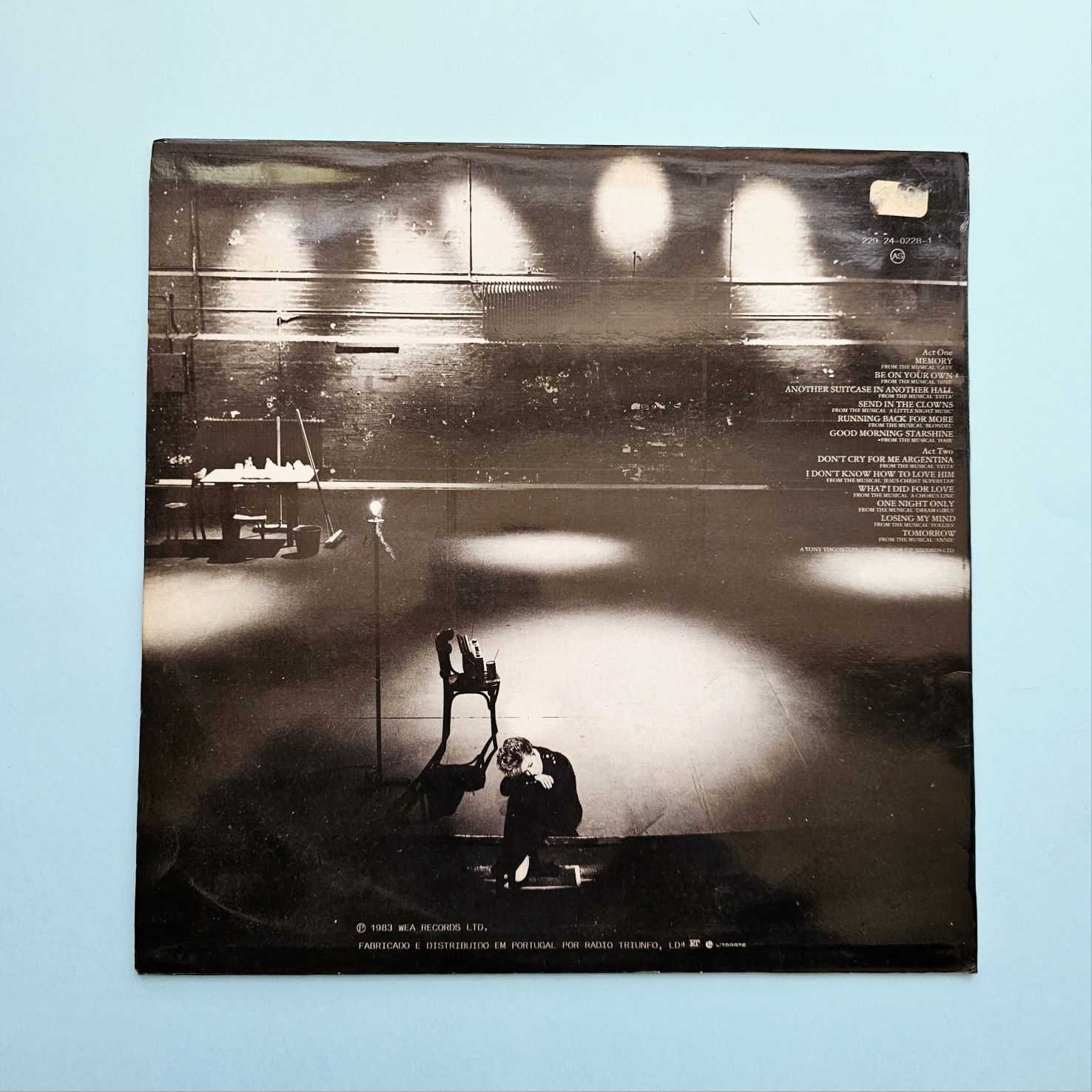 Disco Vinil LP "Elaine Paige - Stages"