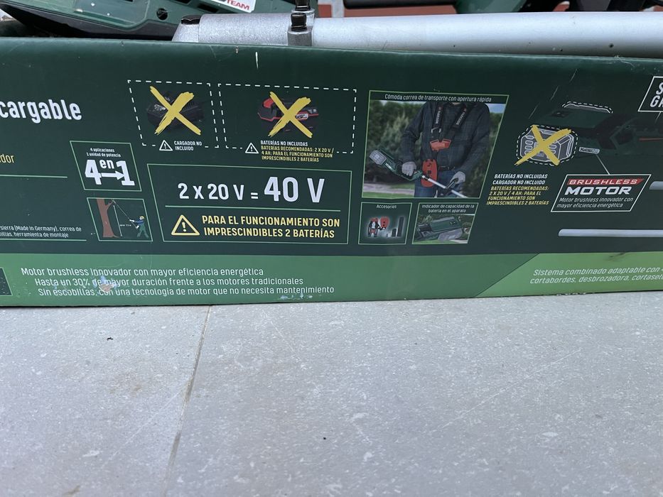 Podador + Roçadora 4 em 1 Parkside