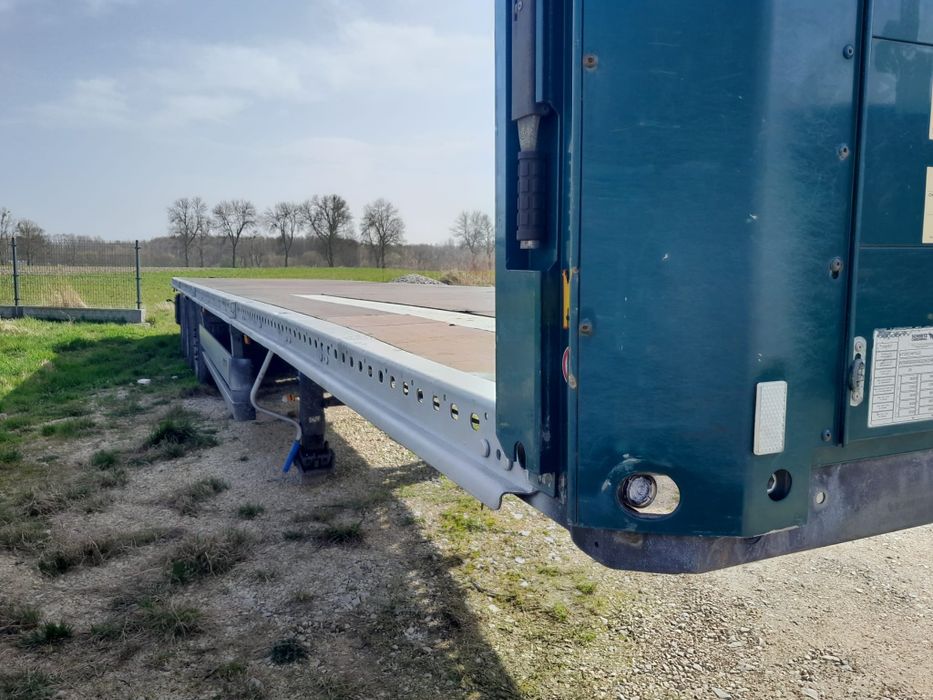 Schmitz platforma do słomy stali kontenerow Zamiana na mat budowlane