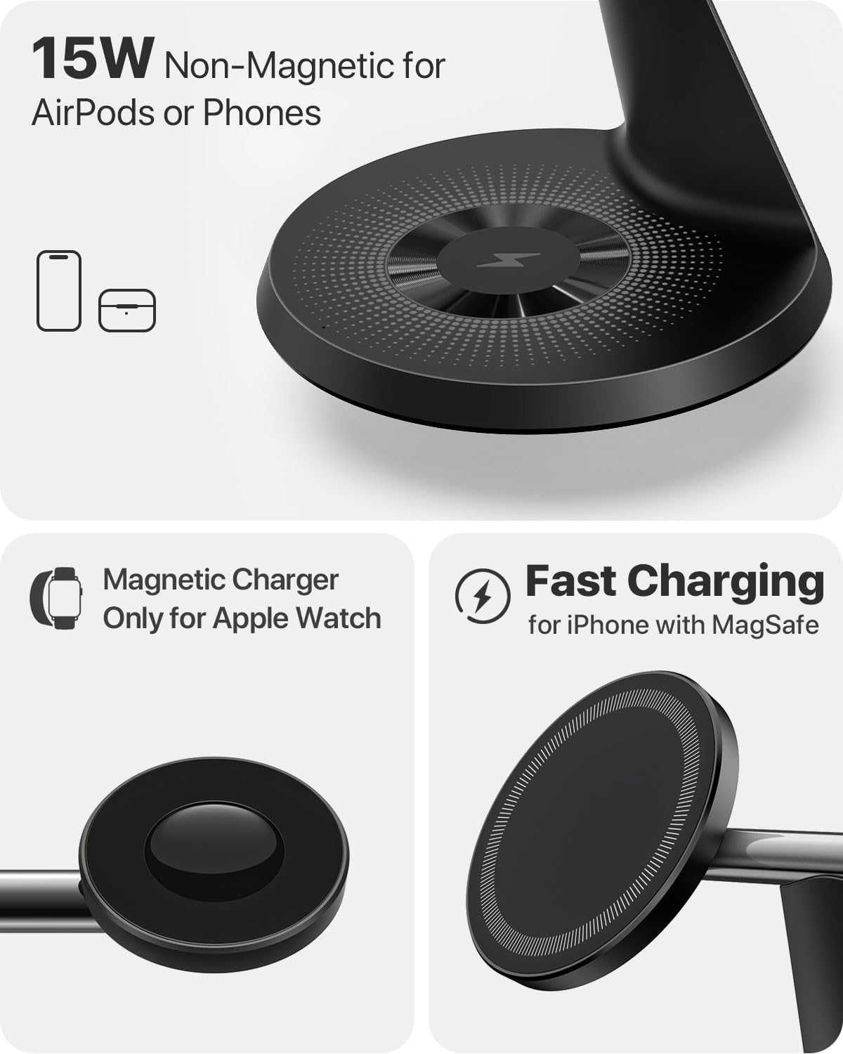 Stacja ładująca 3 w 1 do Apple 30 w