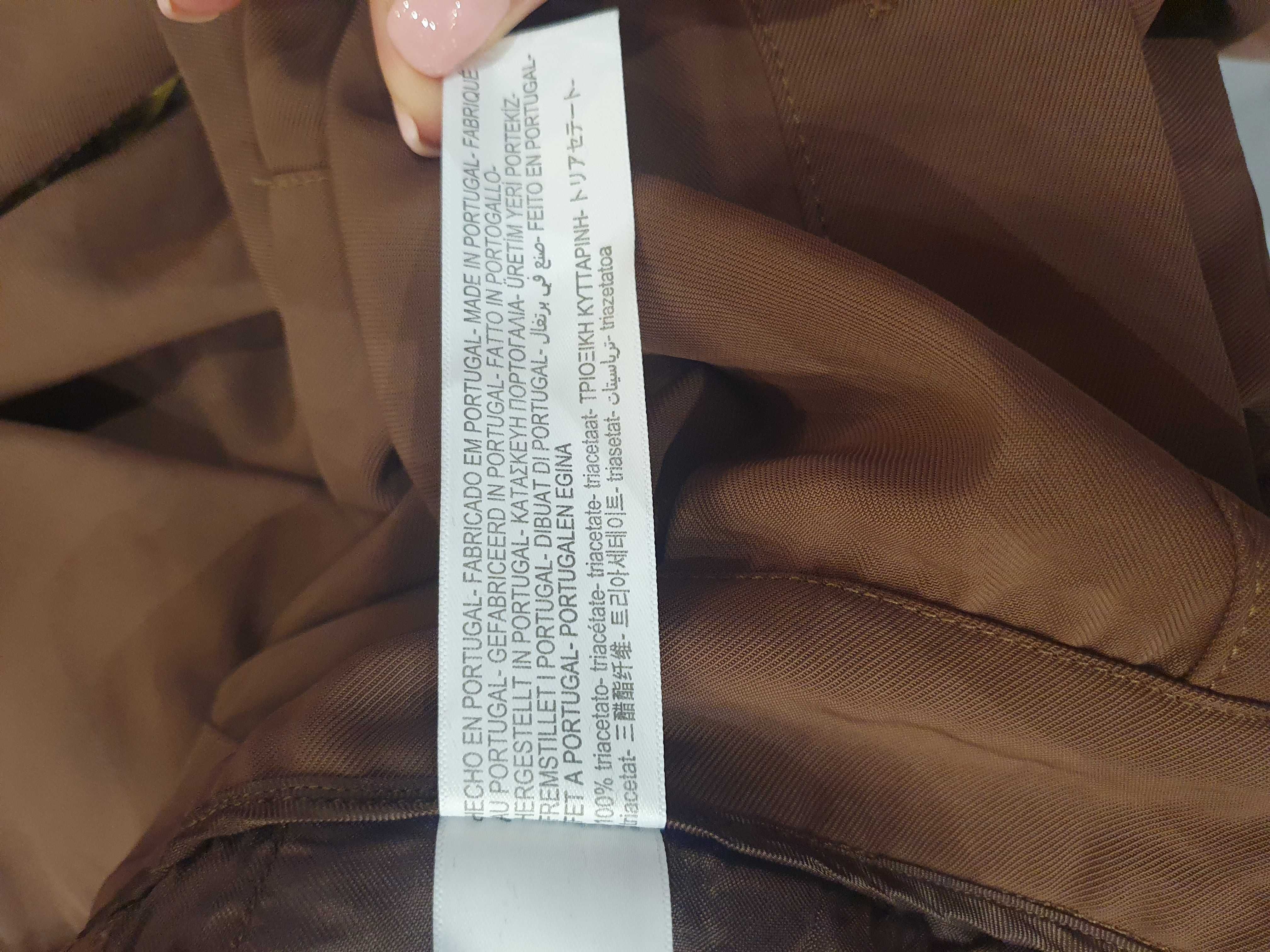 Brązowy kombinezon Massimo Dutti