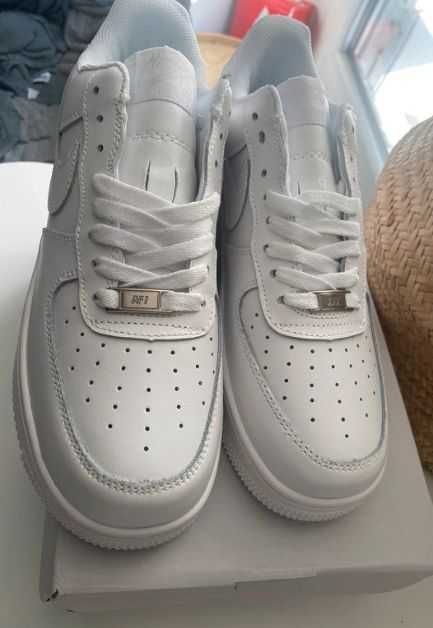 Nowiutkie/Trampki/NIKE/Air/Force/1/Low/'07/Biały:44