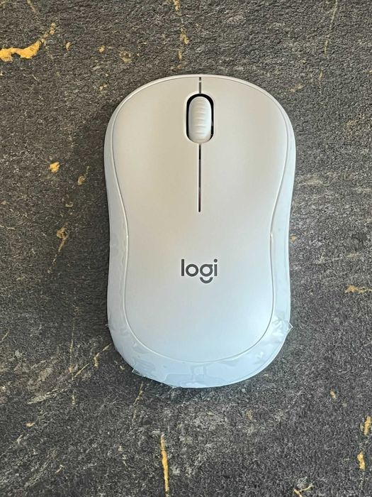 Myszka bezprzewodowa Logitech M240 Silent sensor optyczny biały