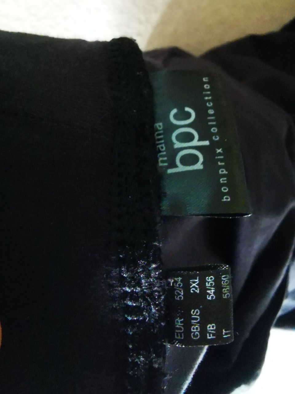 Spodnie legginsy ciążowe ze spódnicą bpc bonprix r. 52 / 54