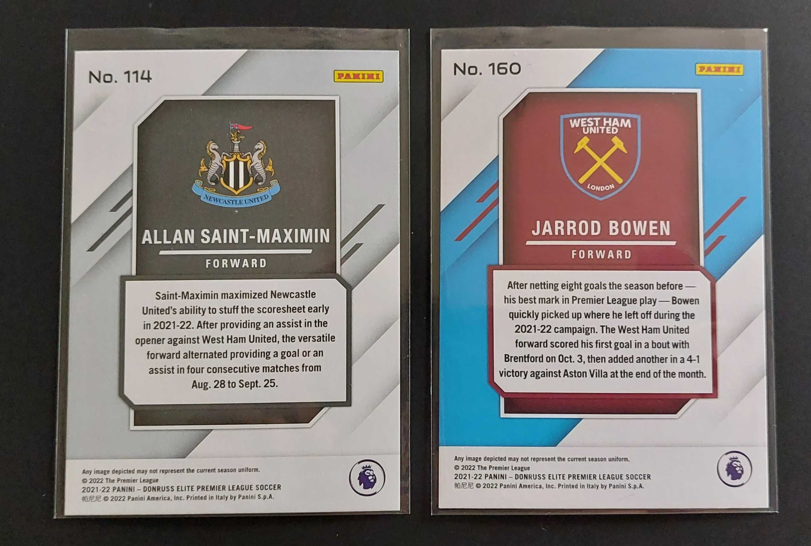 2021/22 Donruss Elite Premier League