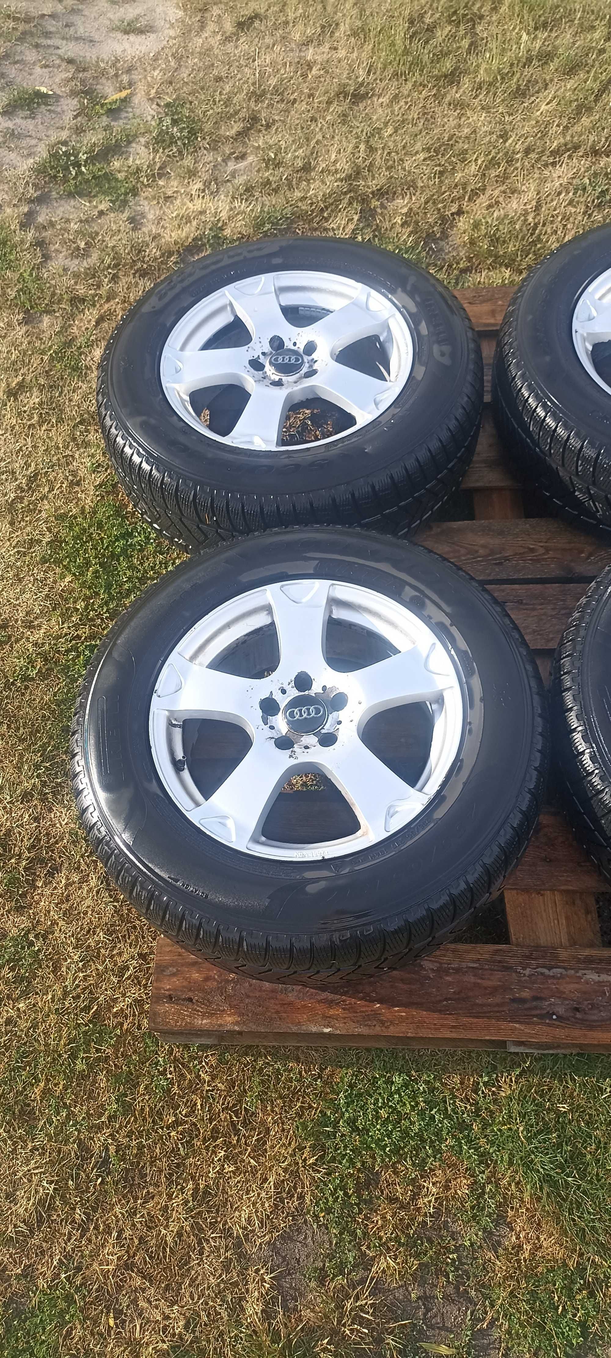 Komplet kół audi A4 A6 Q3 Q5 Pirelli aluminiowe 235/65/17
