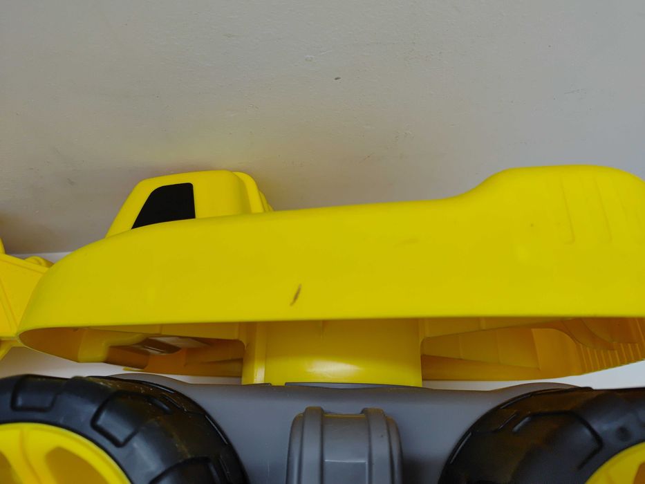 Big Maxi Koparka Jeździk odpychacz dla dzieci ciche koła