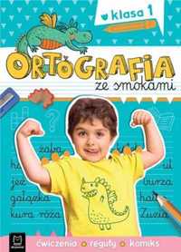 Ortografia ze smokami. Ćwiczenia, reguły, komiks - Bogusław Michalec,