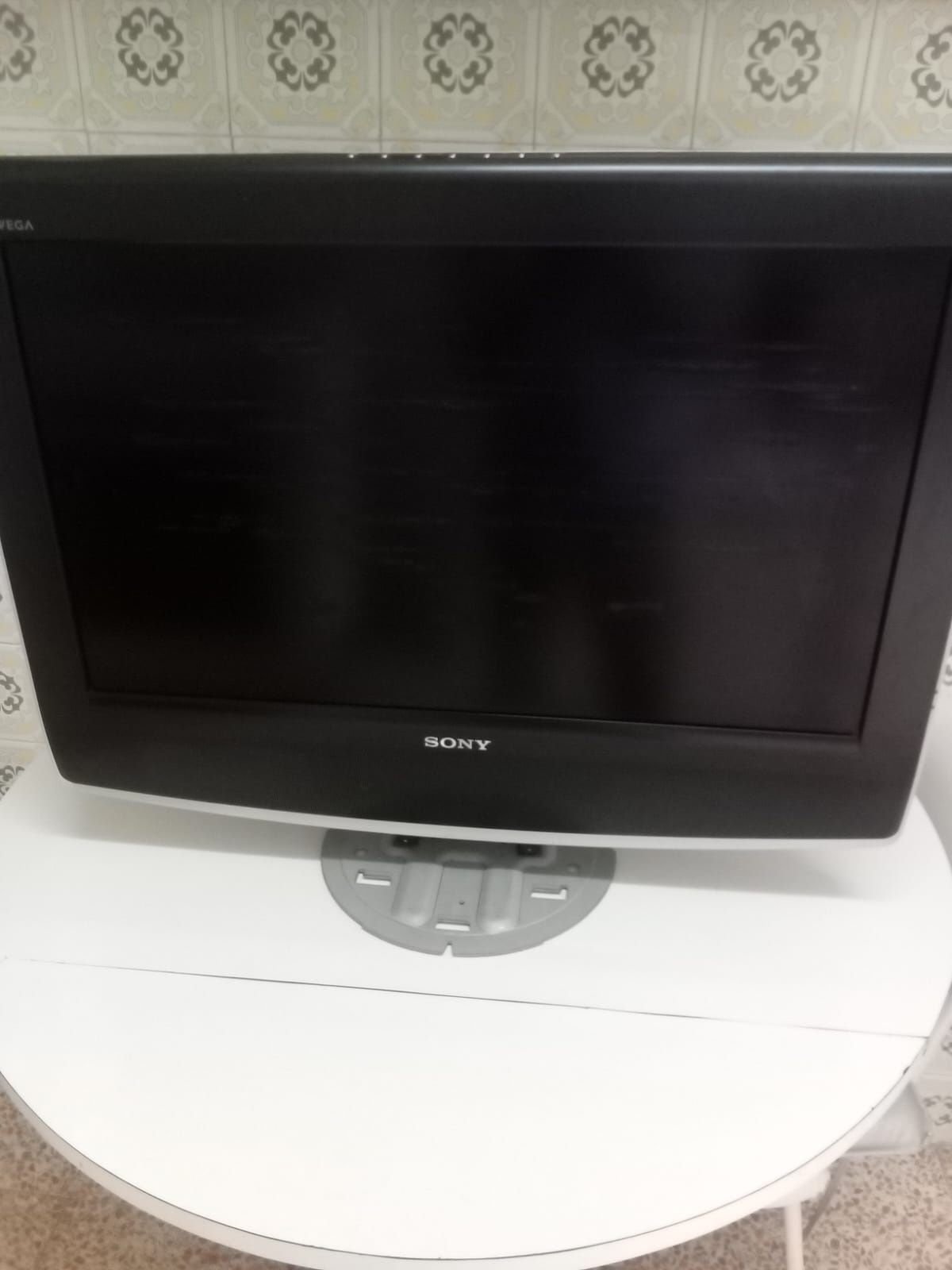 Tv Sony com ecrã com sombra