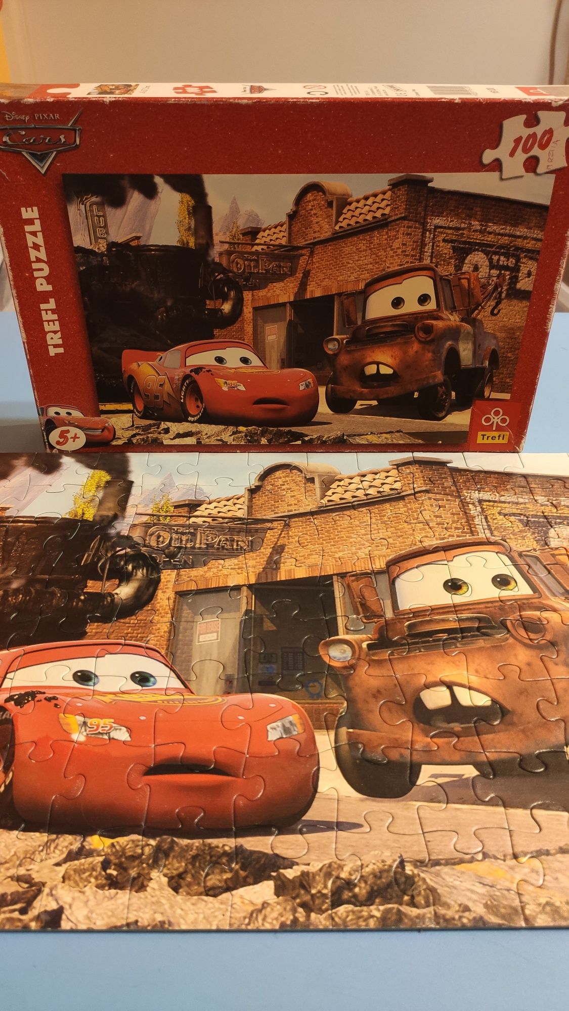 Puzzle trefl 5+ cars polecam + gratis TOY STORY mini 54
