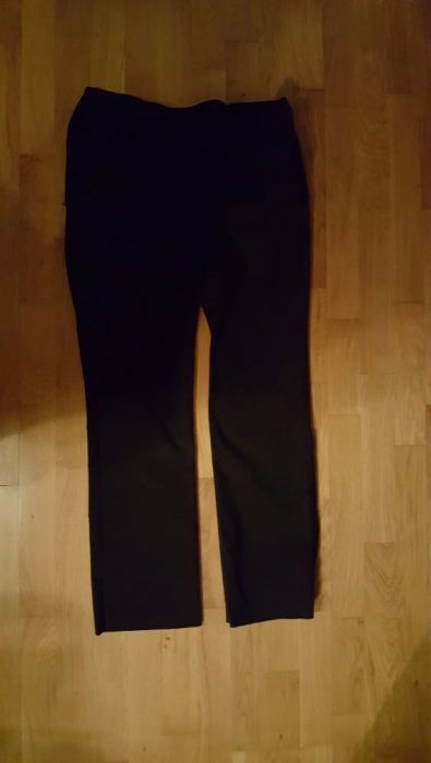 Czarne spodnie ciążowe XL