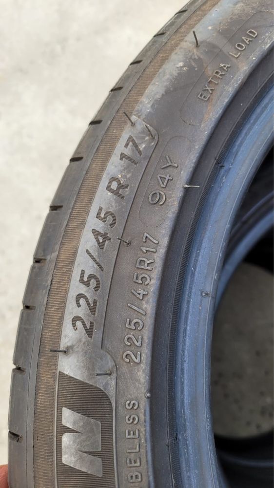 Michelin 225/45/17 lato 6-7 mm