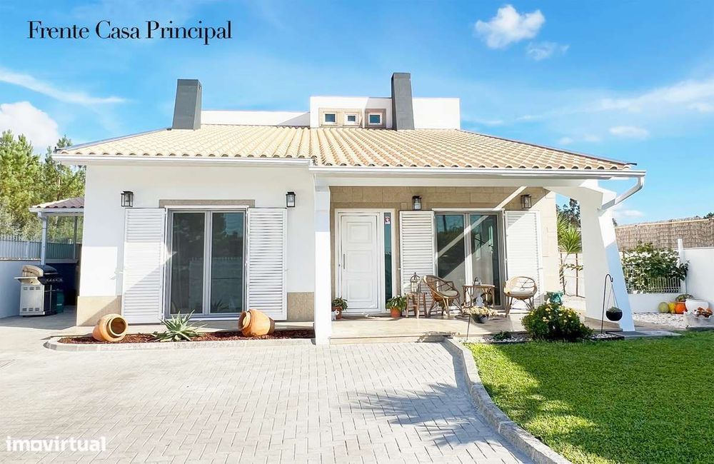 Moradia Térrea T3+1 Moderna com Guest House