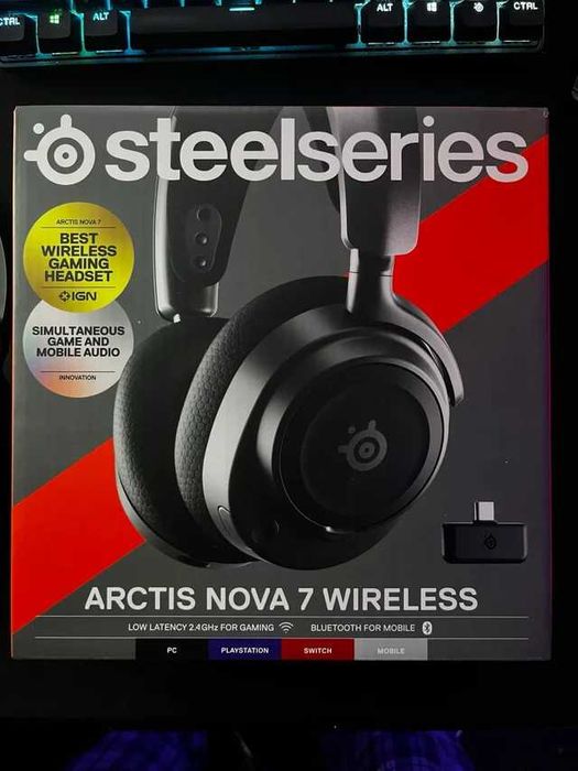 SteelSeries Arctis Nova 7 Wireless Headphones