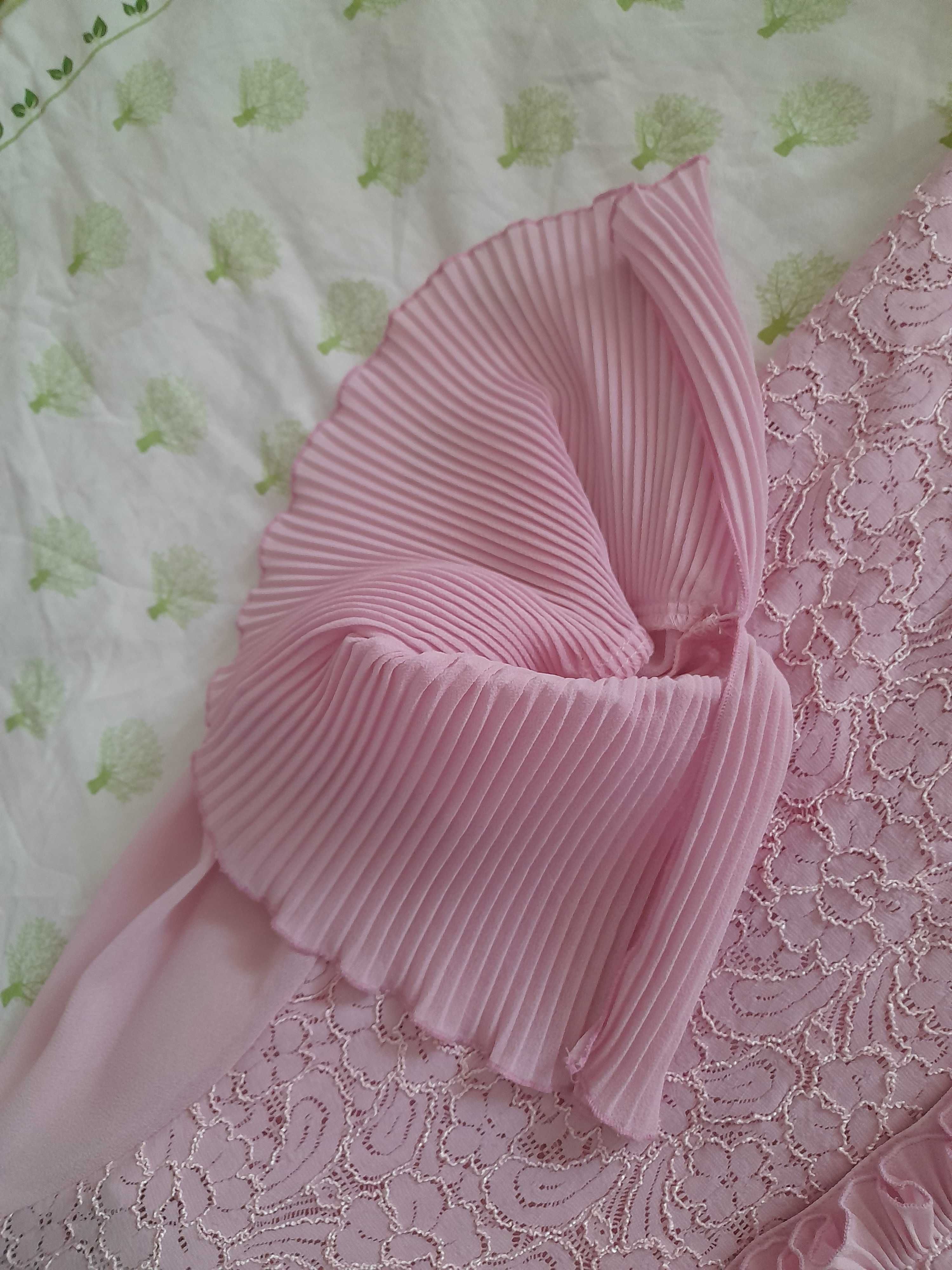 Блузки жіночі сіра розмір L 44/46, рожева XXL