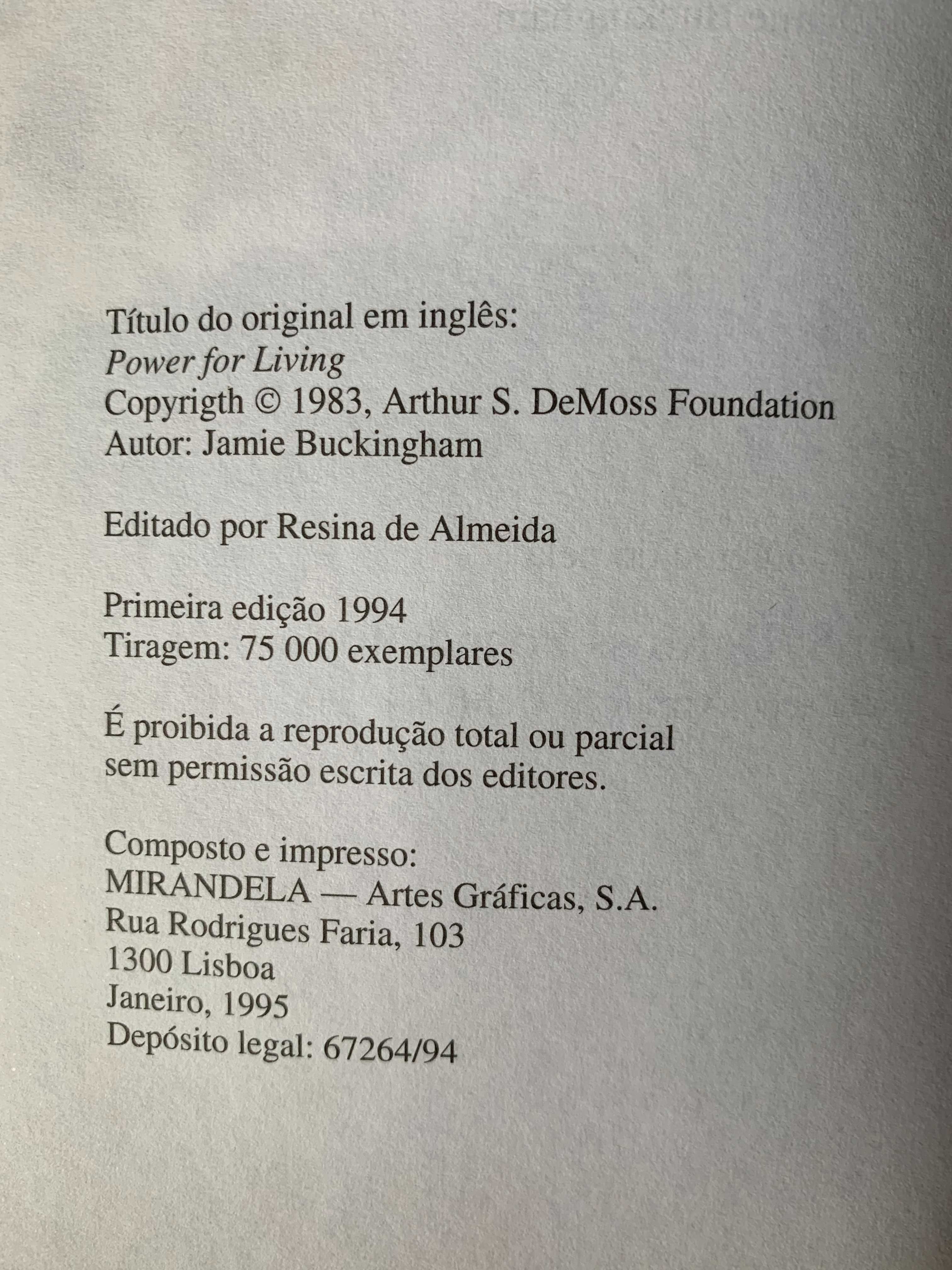 Força para Viver, de Jamie Buckingham