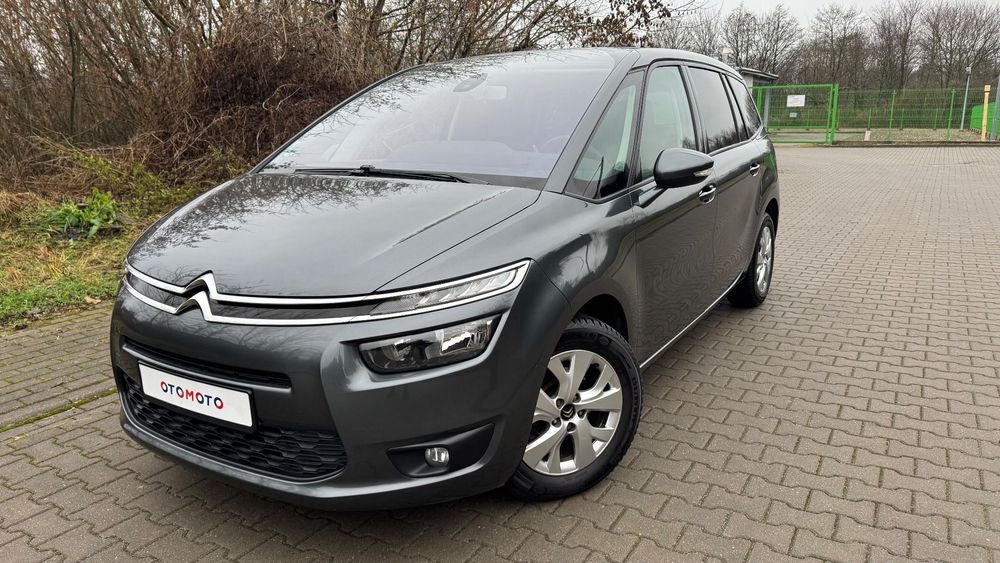 Citroën C4 Grand Picasso 1.6hdi PDC Automat SERWIS Nawigacja Alu
