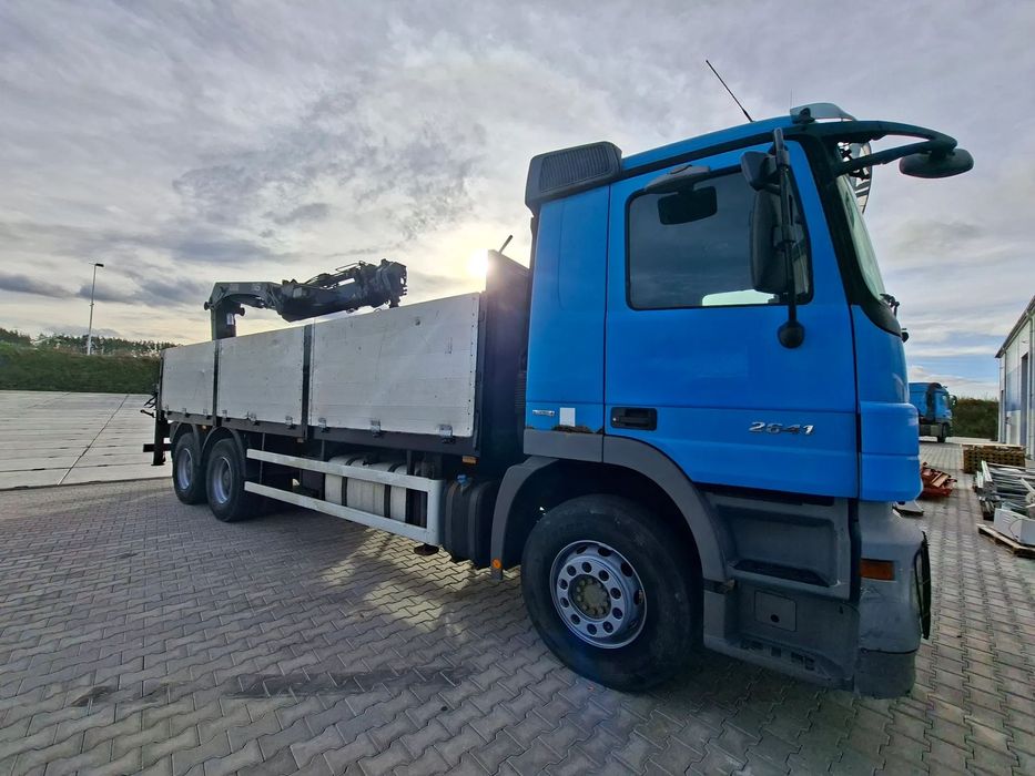 Mercedes-Benz Actros 2641  HDS  Mercedes Actros 2641 HDS + przyczepa 2 osiowa
