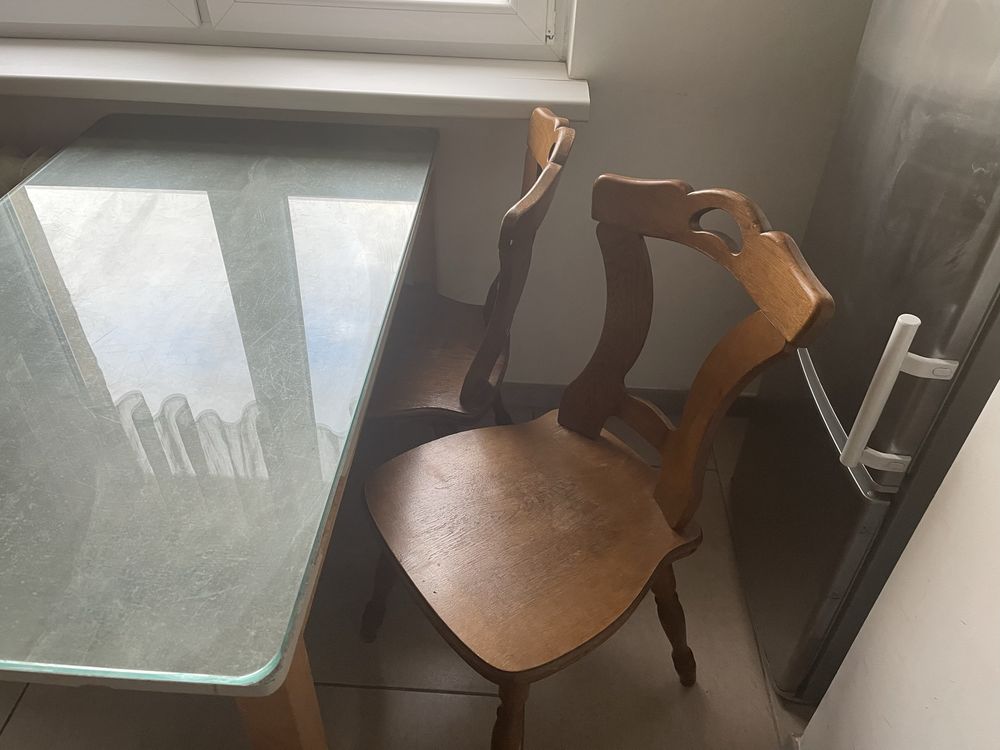 Krzesła 4 sztuki do kuchni salonu