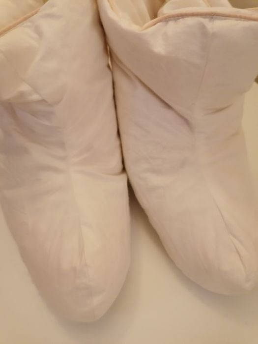 Pantufas de penas  de ganso unissexo  T 38/ 42