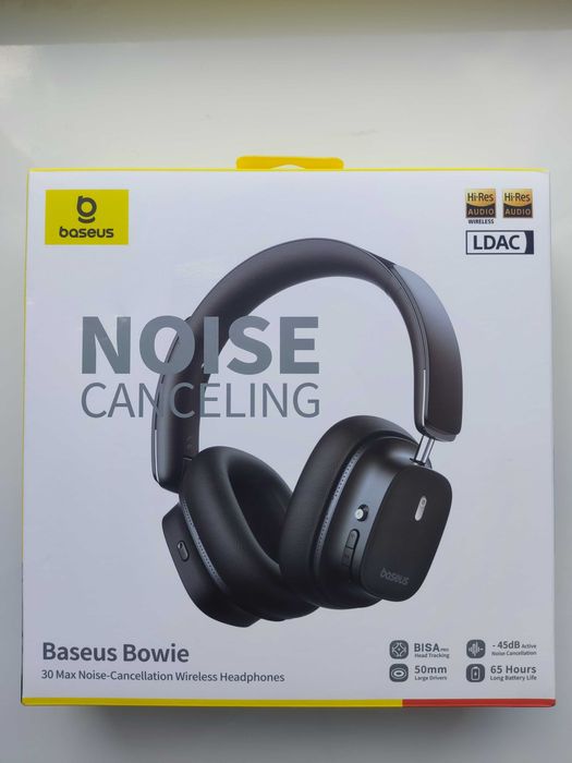 Baseus Bowie 30 Max бездротові навушники з активним шумопоглинанням