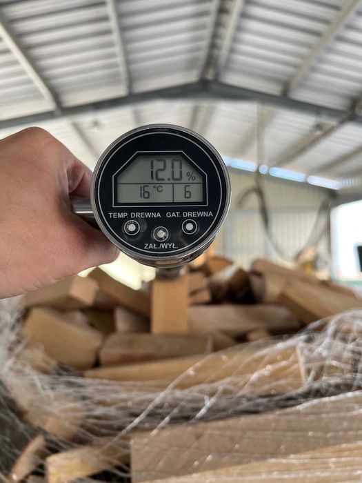 Drewno kominkowe po suszarni, opałowe, buk, dąb, suche. Dostawa