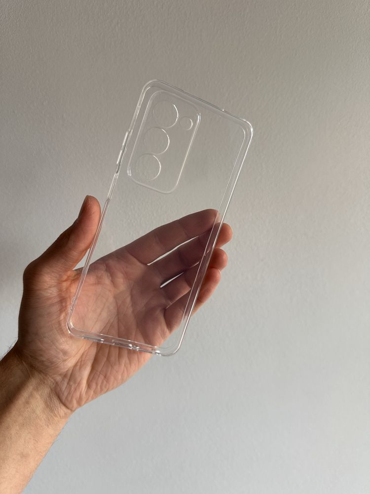 Etui przeźroczyste 2mm + SZKŁO REAL 6D  do OPPO A5