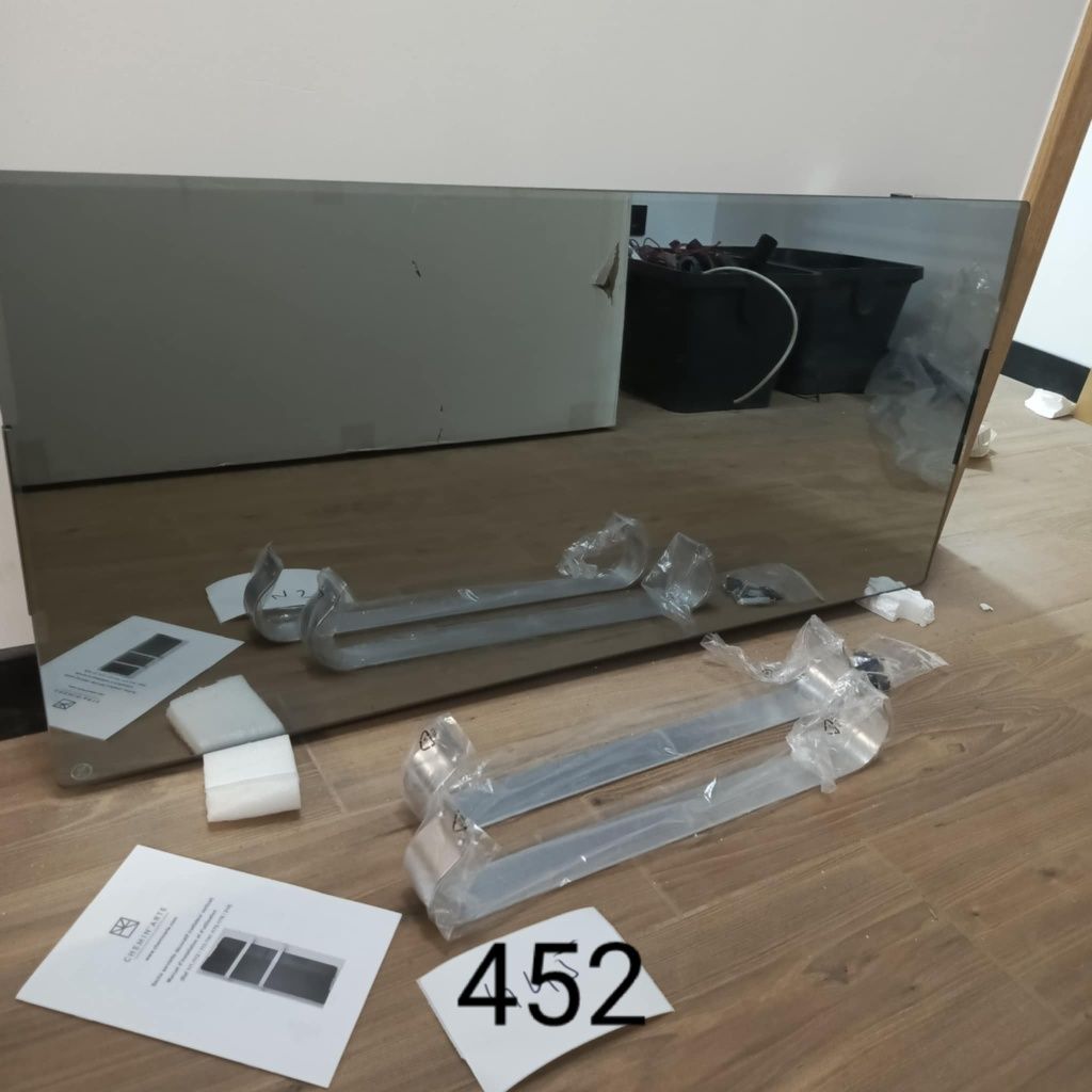 Grzejnik łazienkowy elektryczny Chemin Arte czarny