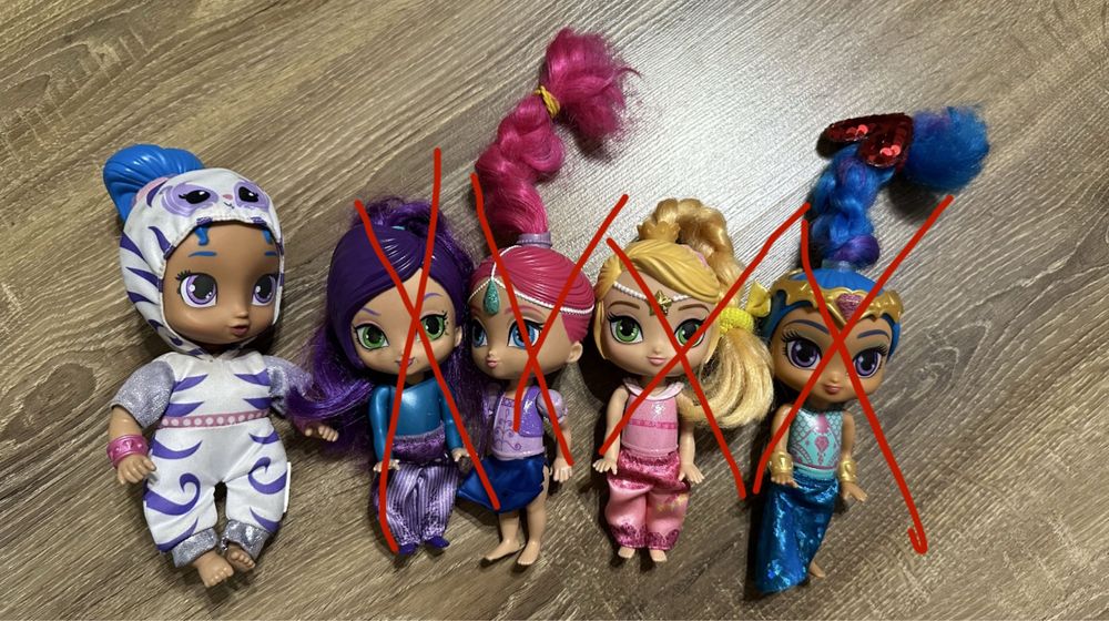 Шиммер і шайн кукли