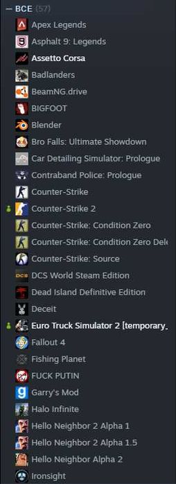 Продам аккаунт Steam