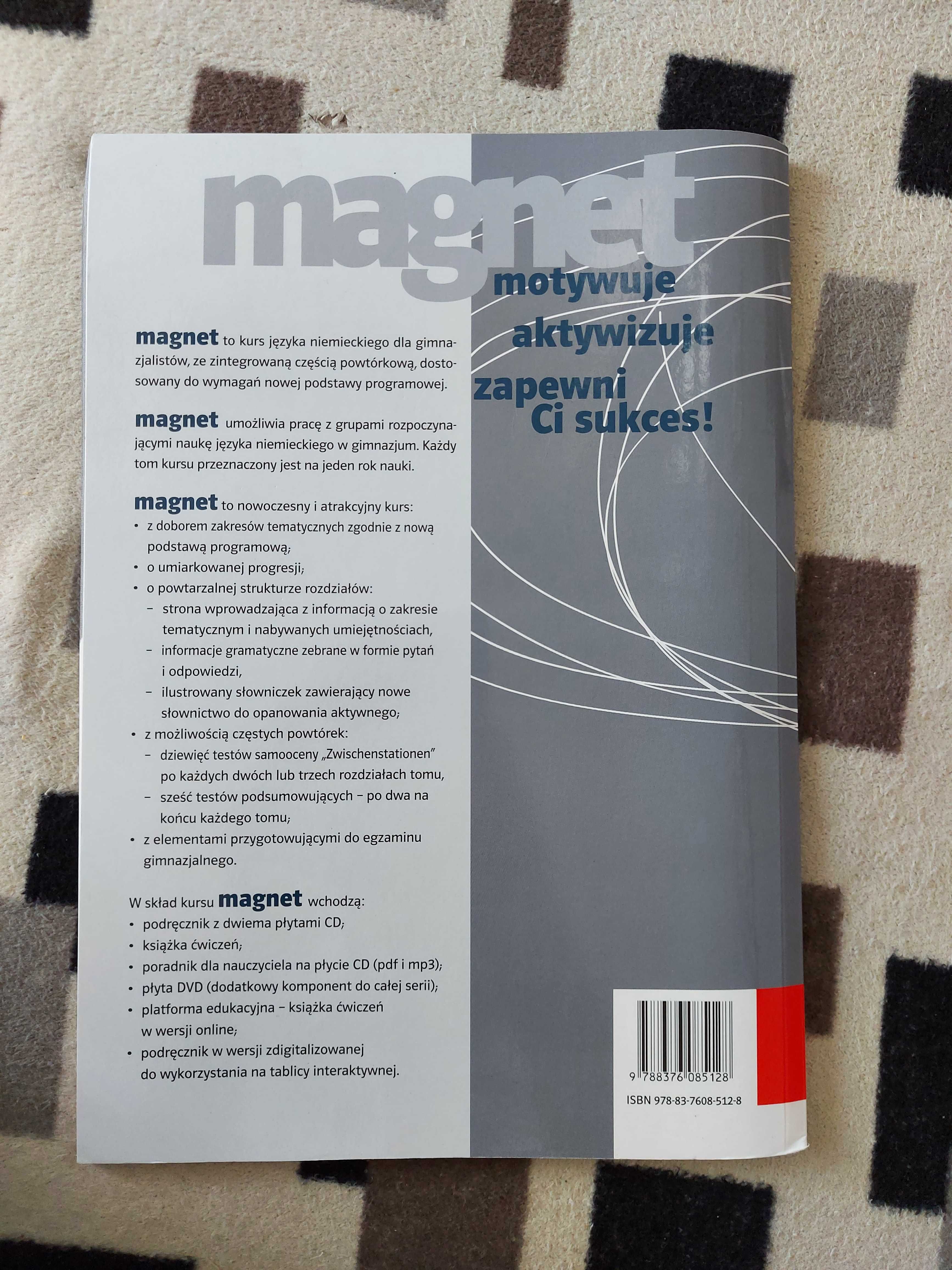 Książka ćwiczeń do języka niemieckiego "Magnet 2"