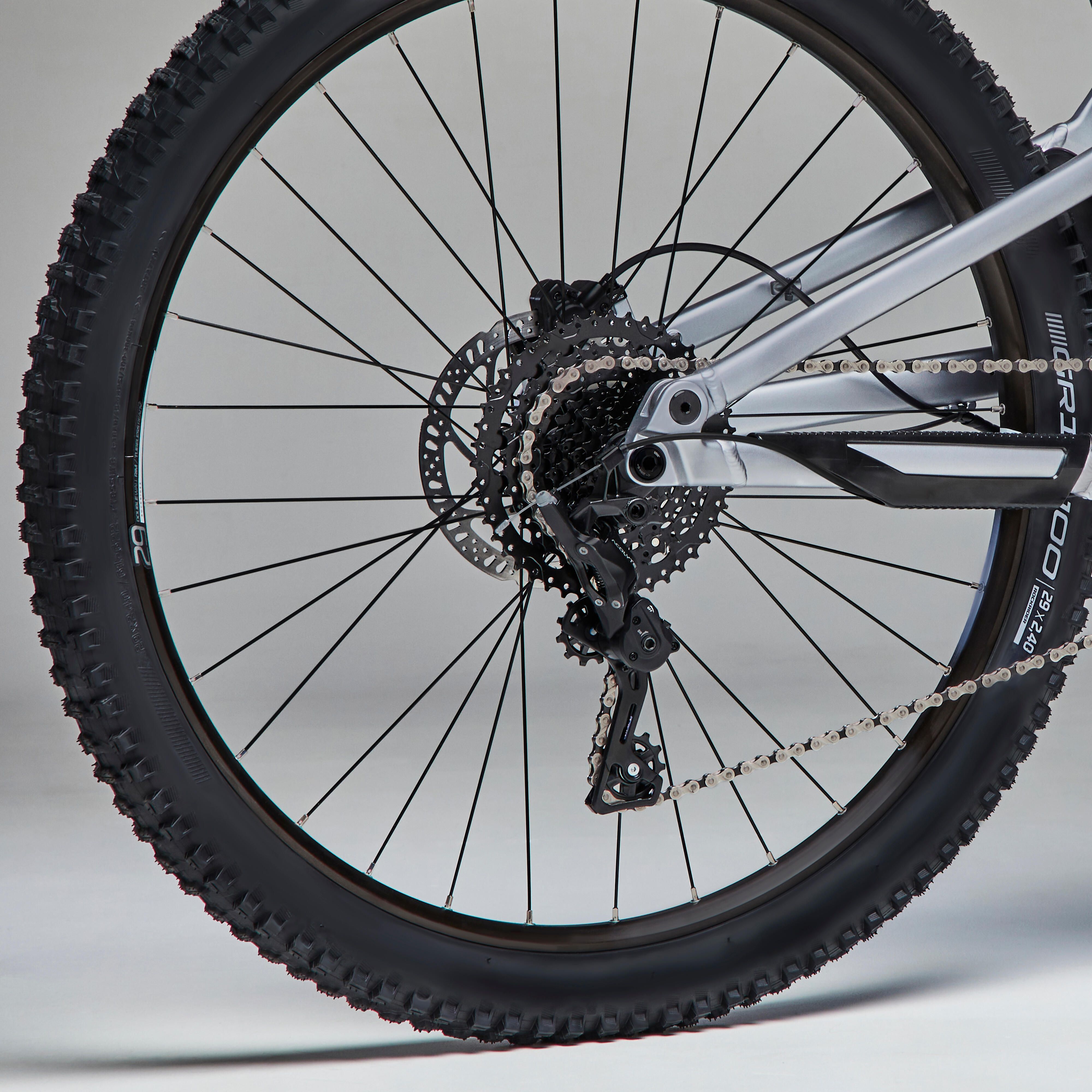 BTT Elétrica Suspensão Total 29" E-EXPL 500 S Cinzento
