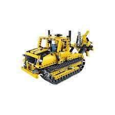 Klocki LEGO Technic 42028 Bulldozer-Spychacz, Koparka Łańcuchowa