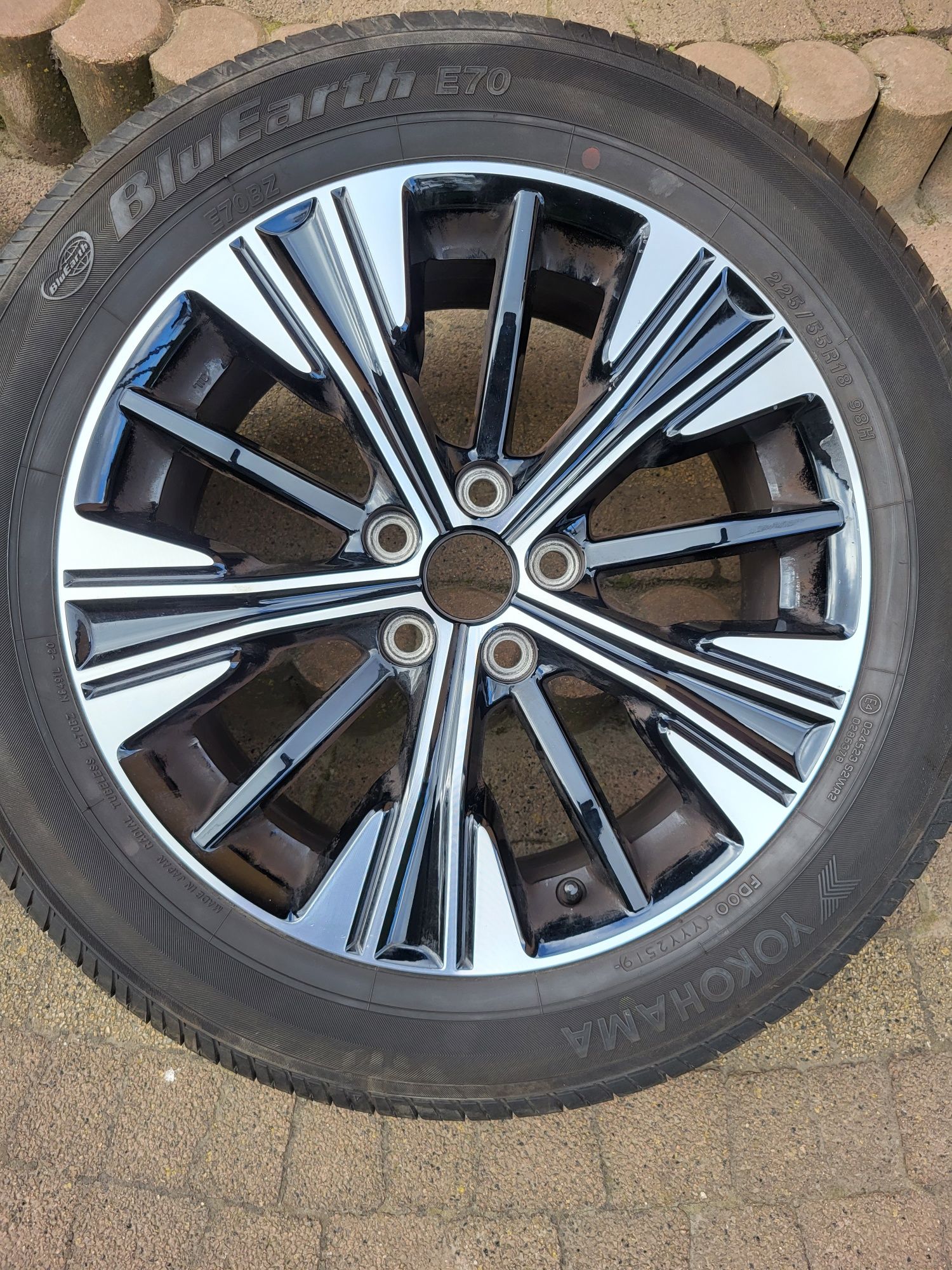 Felgi 18" Mitsubishi Outlander 5x114.3 Opony letnie 225/55/18