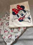 Komplet nocny piżama dla kobiet Minnie nowa spodnie XL
