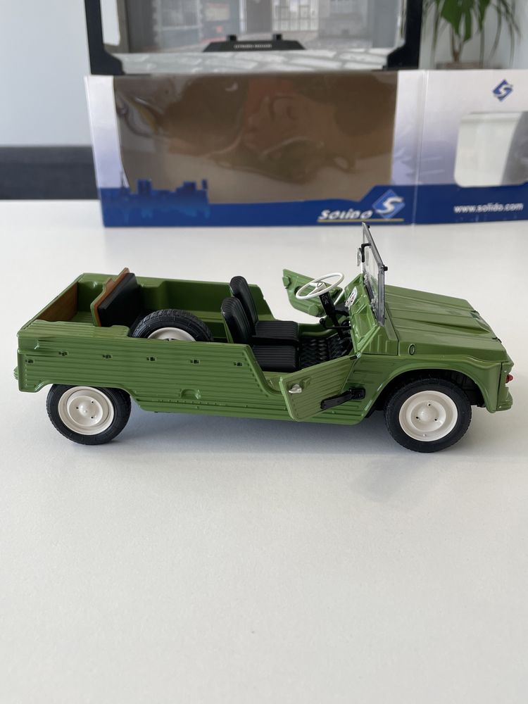Model Citroen Mehari 1/18 Solido green 1:18 jak Bburago Maisto MCG NZG