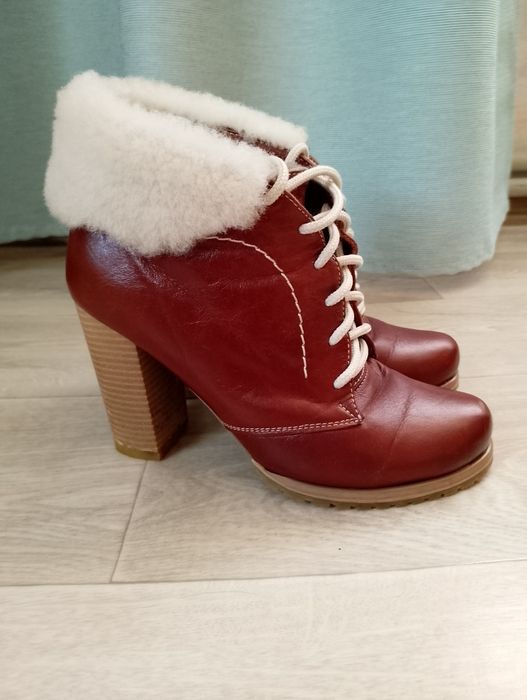 Ботинки женские зимние кожа 36 размер
