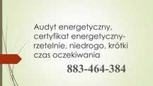 Audyt energetyczny-900 zł, certyfikat energetyczny